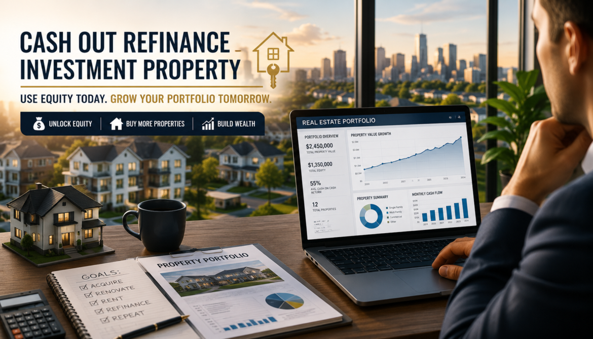 Cash out refinance investment property